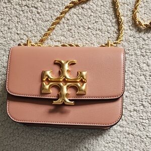 Tory Burch Pink Leather Crossbody Bag